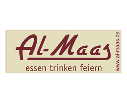 Al-Maas logo.